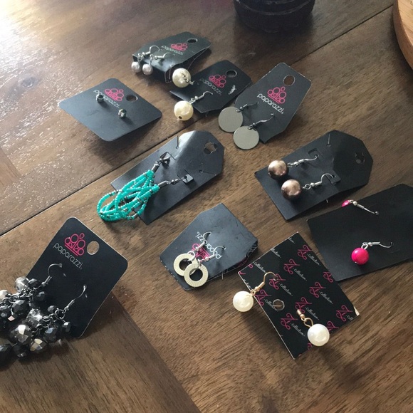 Jewelry - Paparazzi pierced earrings 10 pair